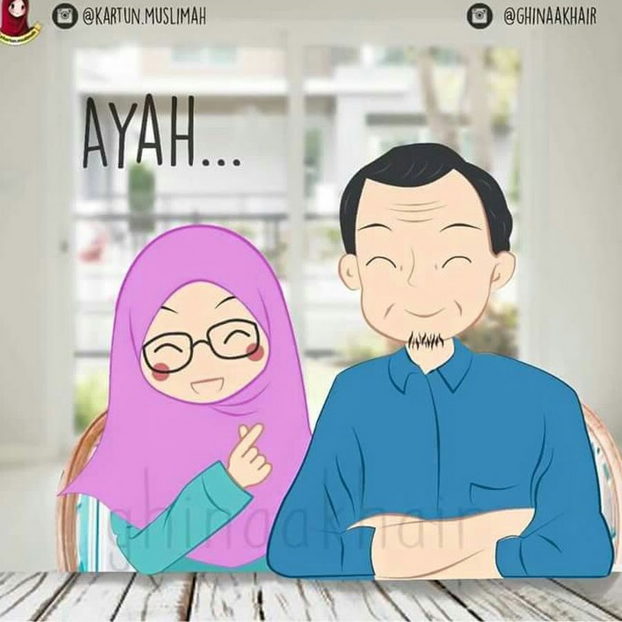 Рожающая женщина в исламе. Ayah ibu. Рисунок семейной пары. Папа с прицепом. Ayah ibu.