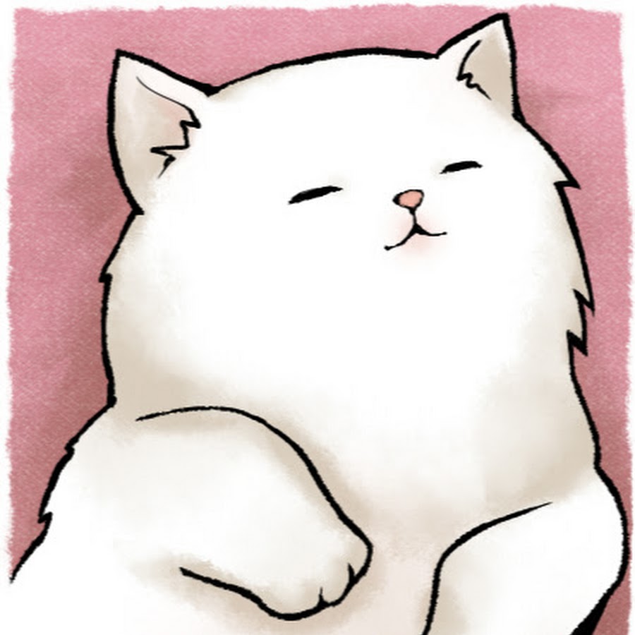 Котик эстетика рисунок