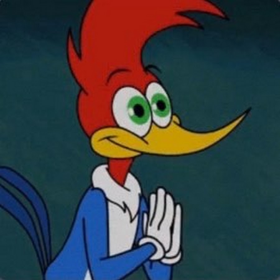 смеющийся дятел. смех дятла. дятел вуди 1972. смеющийся дятел. вуди вудпекер гиф.