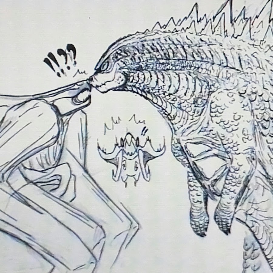 Godzilla X Female Muto. 