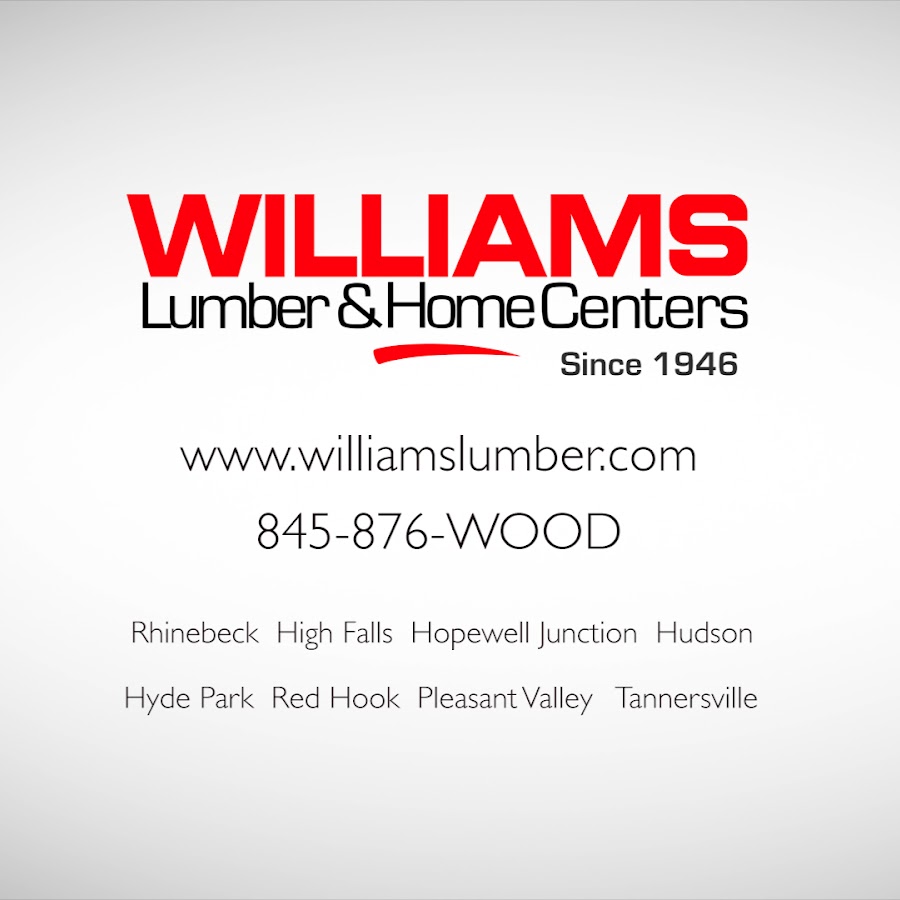 Williams Lumber YouTube
