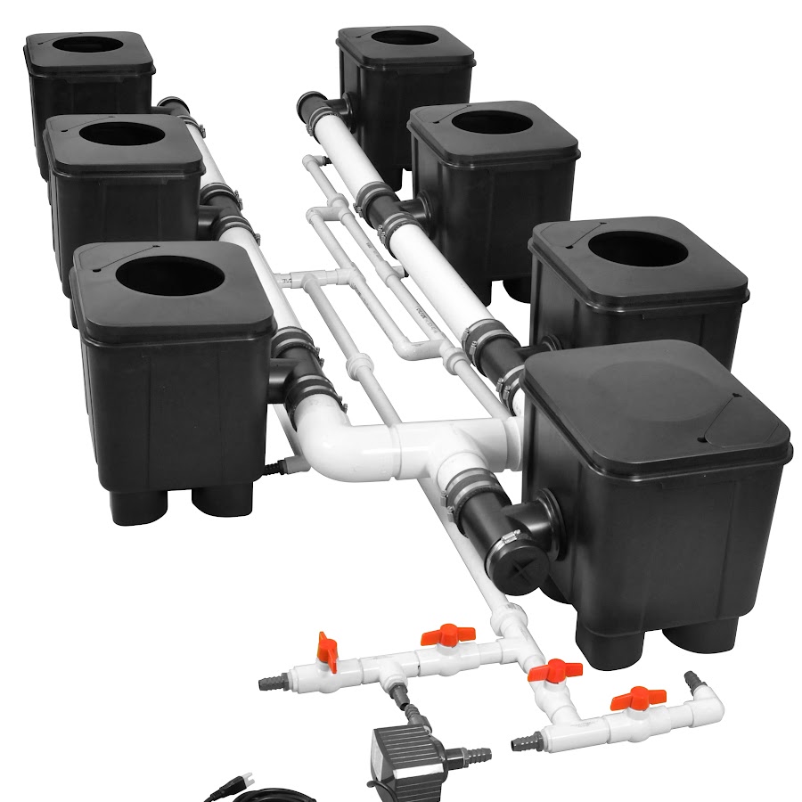 Posiflow by Slucket RDWC Hydroponic System YouTube