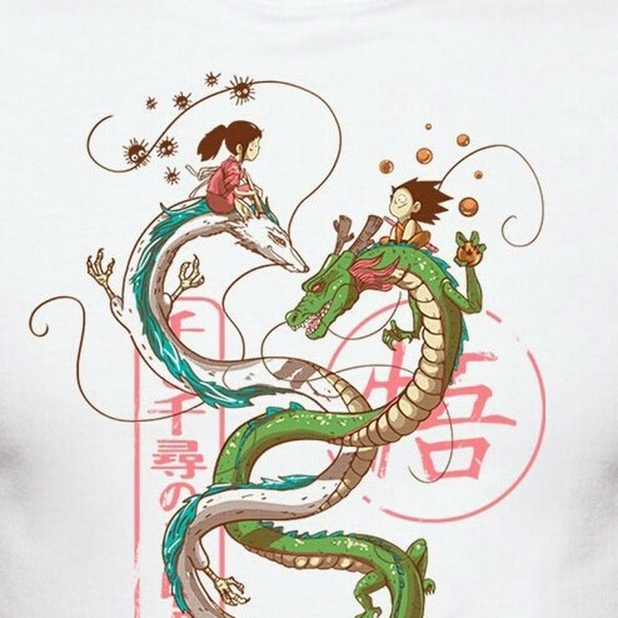 Дракон из унесенные призраками тату эскиз