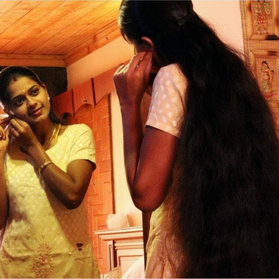 Beautiful Indian Women With Long Hair Youtube