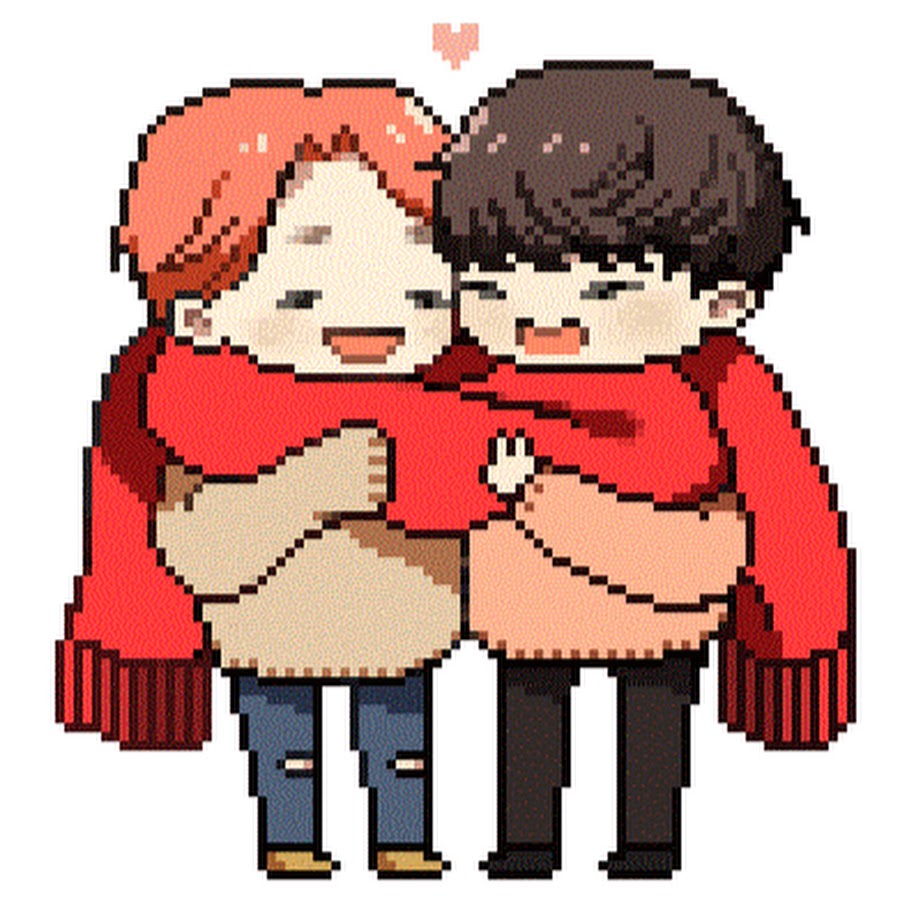 пиксельные друзья. пиксельные человечки целуются. друзья пикселя. друзья пикселя. самые красивые пиксель арты.