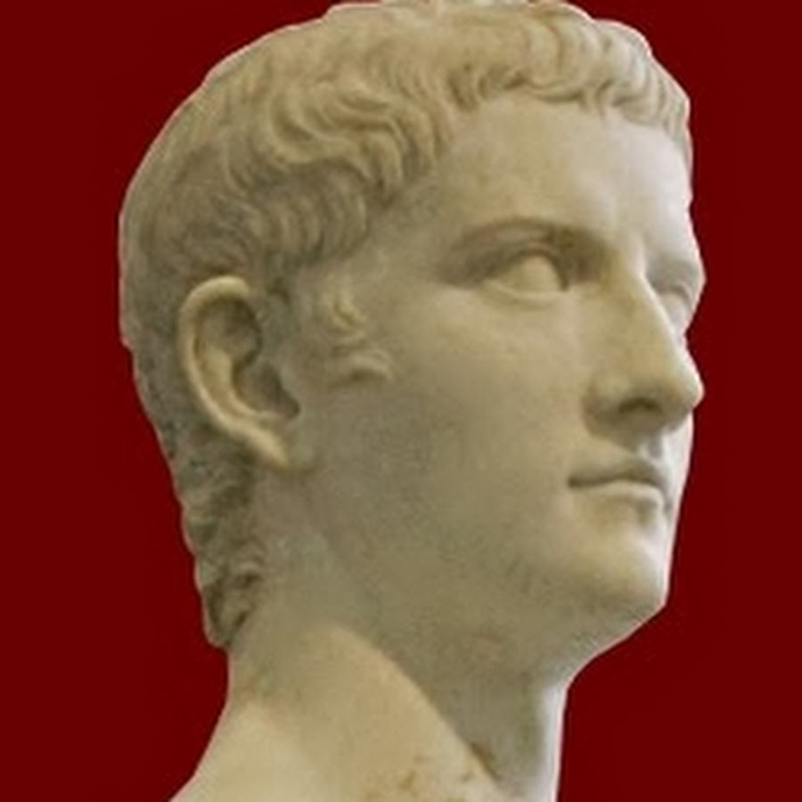 Профили римских императоров. Калигула в профиль. Камю калигула