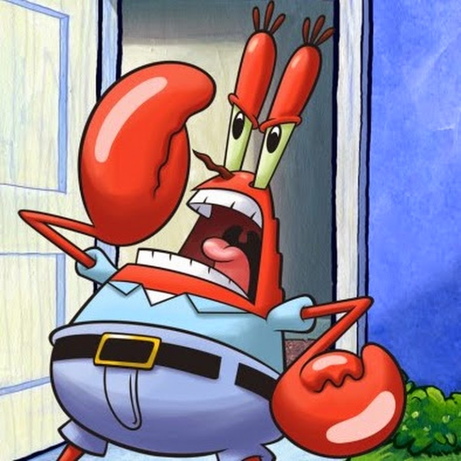 Mr Krabs.