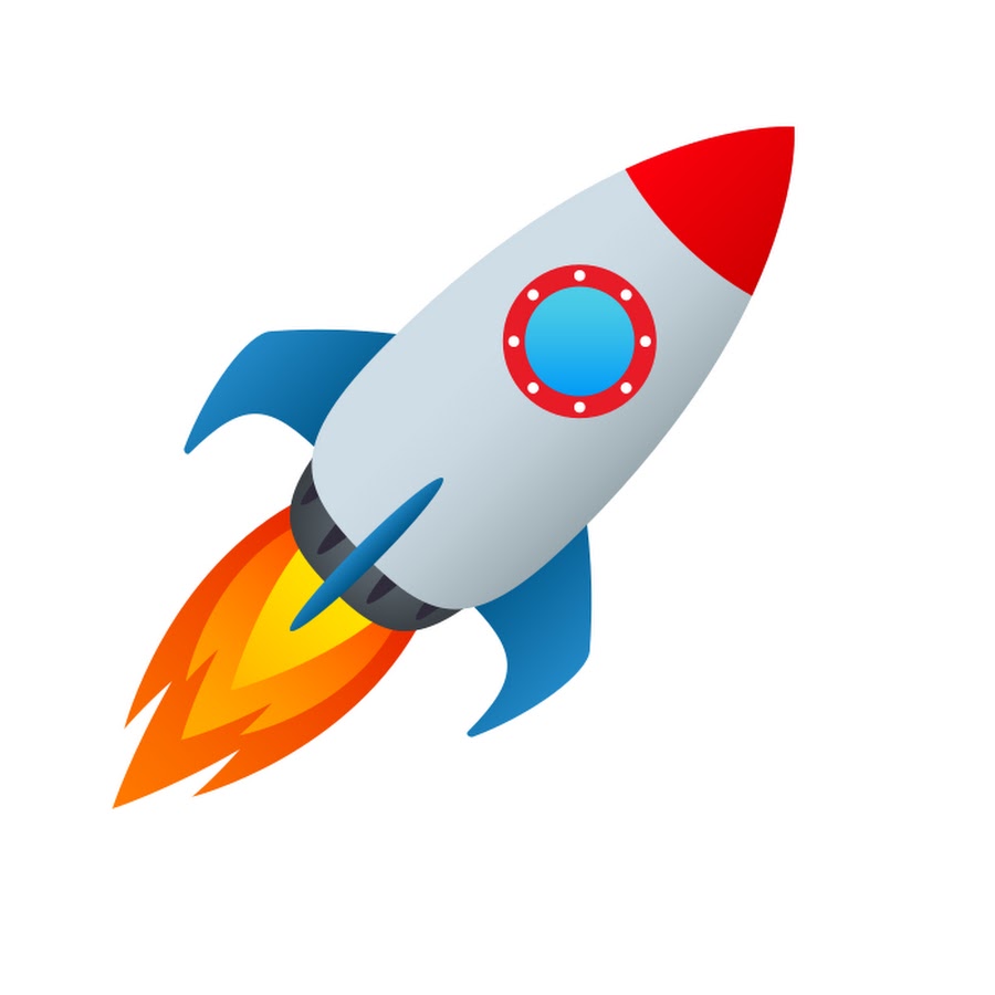 Анимация ракета для презентации