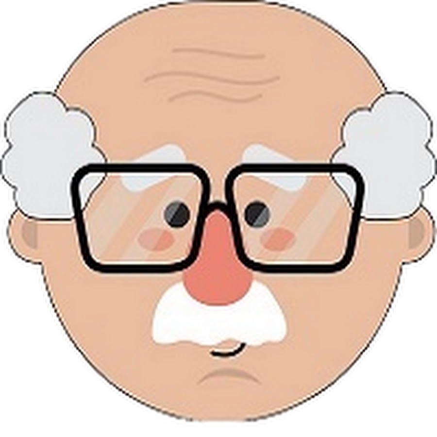 Лицо дедушки рисунок