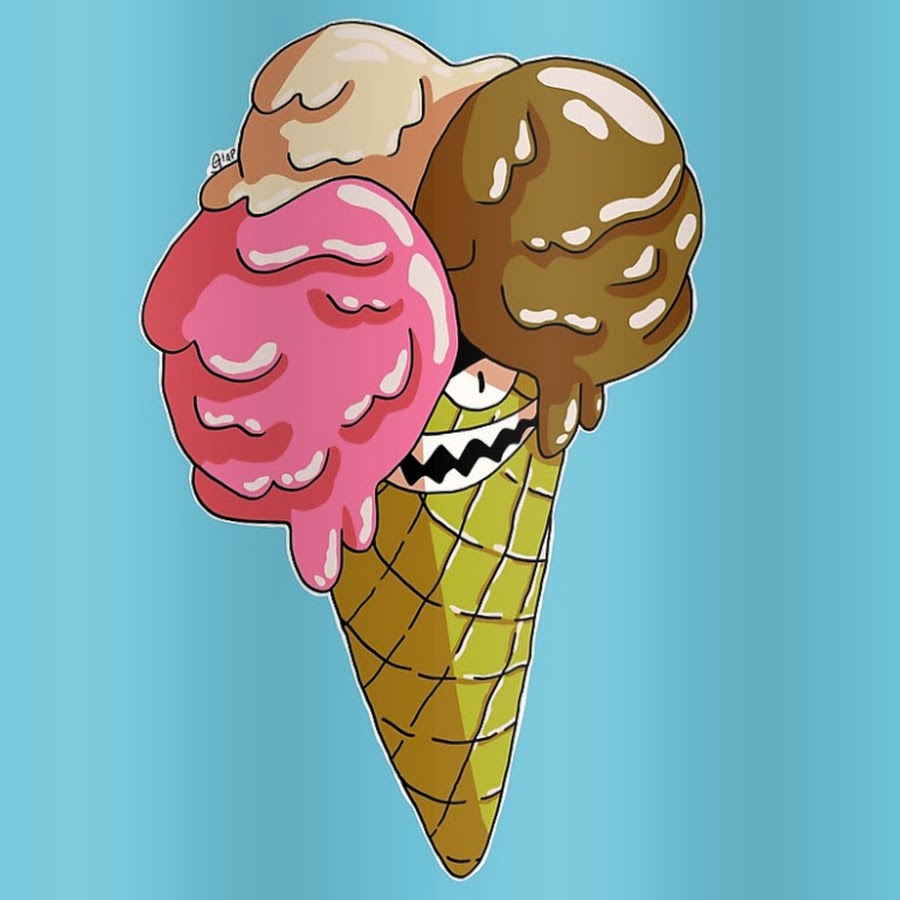 Нарисовать мороженщика из игры