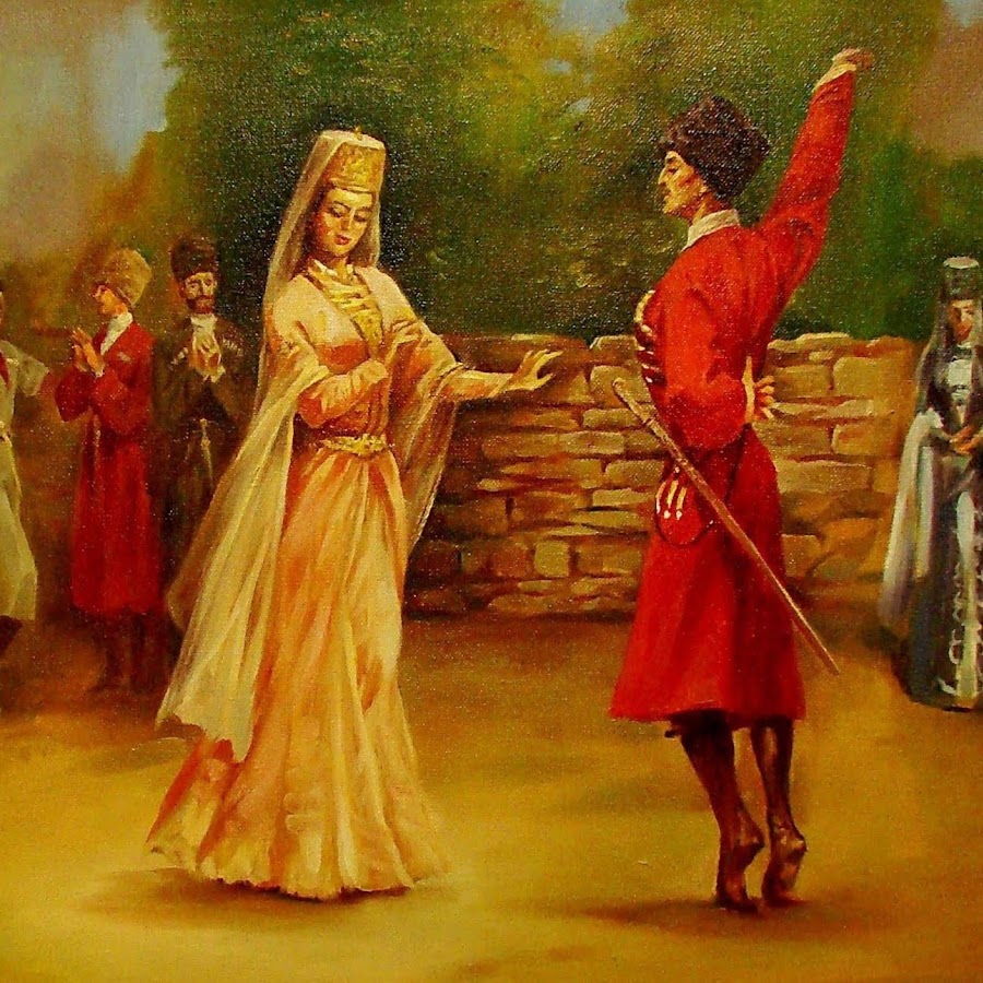 Лезгинка рисунок