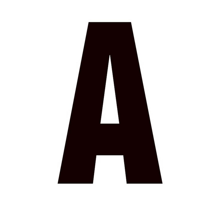 Картинка большая буква а