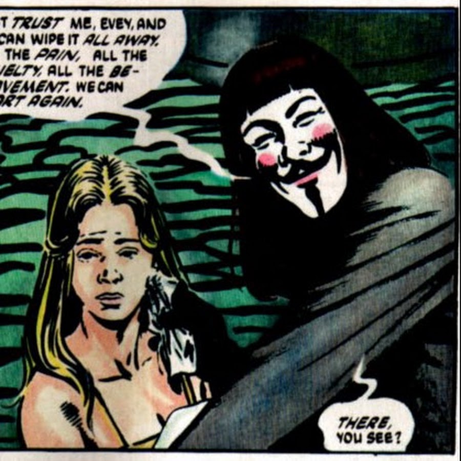 V for Vendetta комикс.