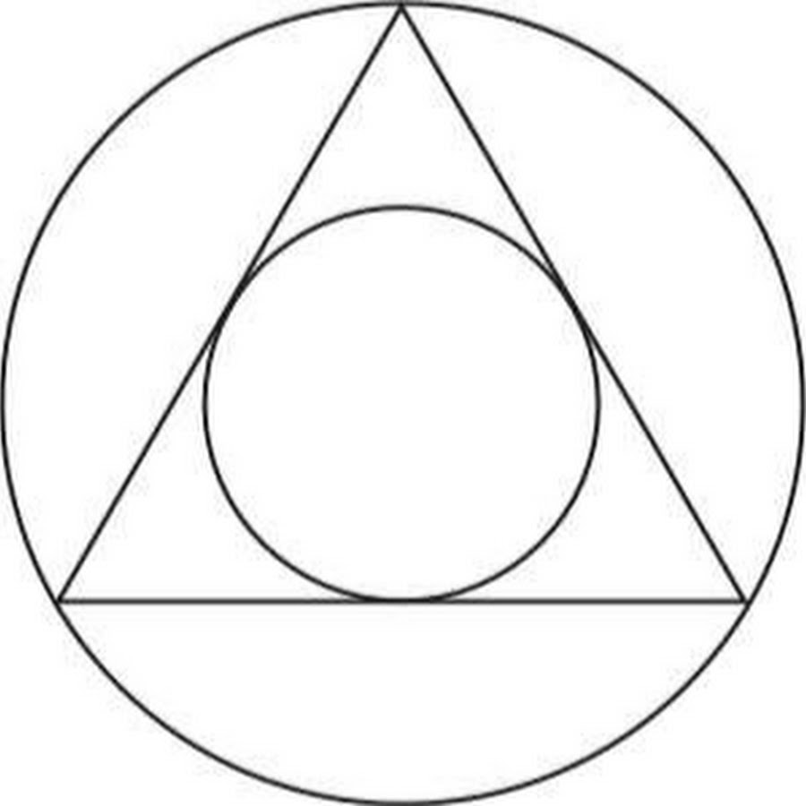 Значок круг. Треугольник в круге. Что означает круг внутри круга. Кружок с треугольником внутри. Точка в круге символ.