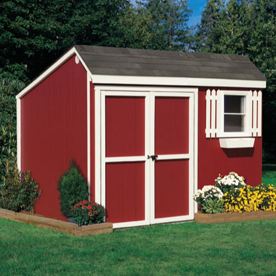 How to build a shed from scratch youtube
