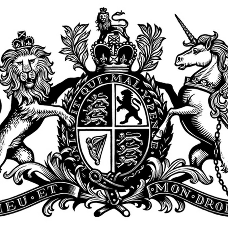 Герб великобритании нарисовать