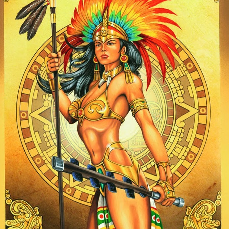 Aztec princess drawing - 🧡 40+ Most Popular Aztec Female Warrior Drawing T...