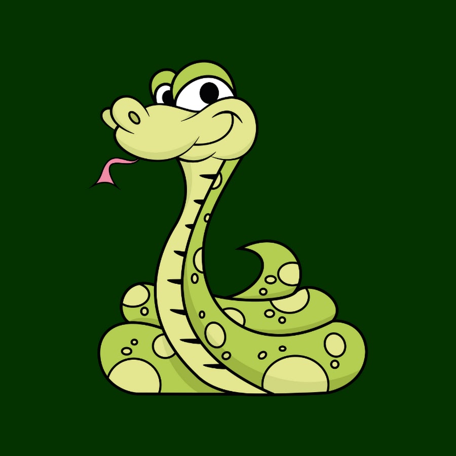 Аватарка в ВК змея. Испуганная змейка убегает картинка.