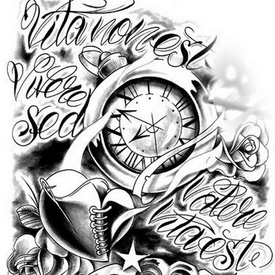 Эскизы тату с деньгами