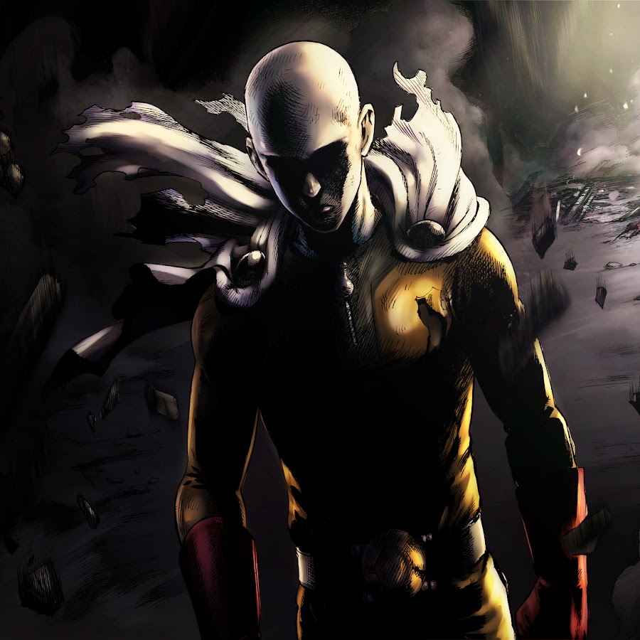 One Punch man - тёмный Сайтама