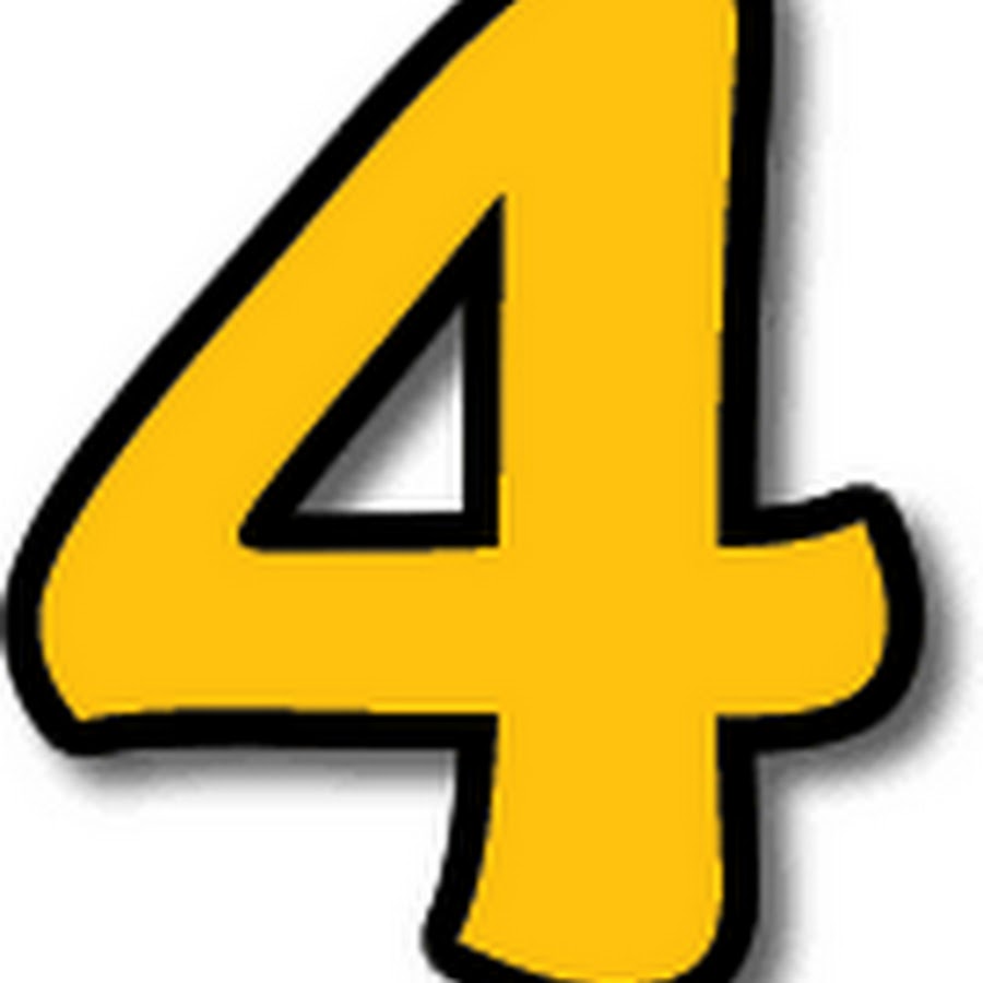 Включай цифру номер 4. Цифра 4. Цифра четыре желтая. Цифра 4 желтая с черным. Утфоа 4 желтая.