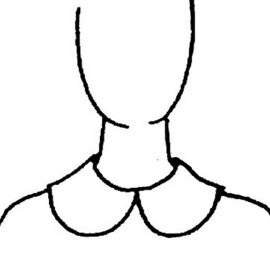 Как рисовать воротники