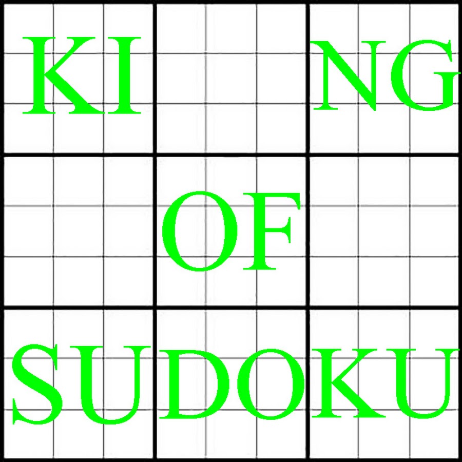 King Of Sudoku YouTube