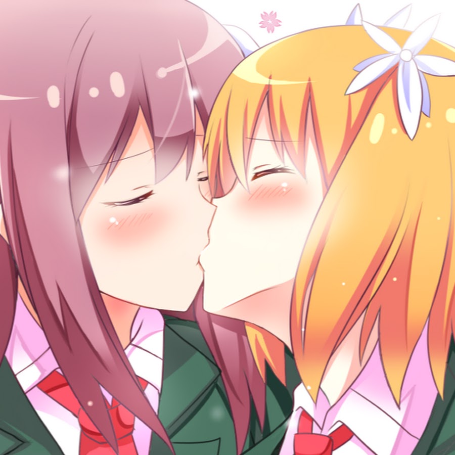 Anime Yuri Kiss.