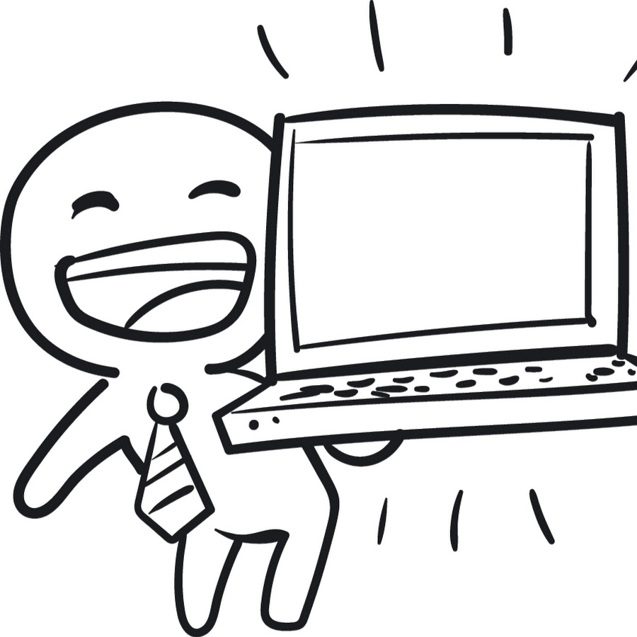 Программист рисунок для детей легкий