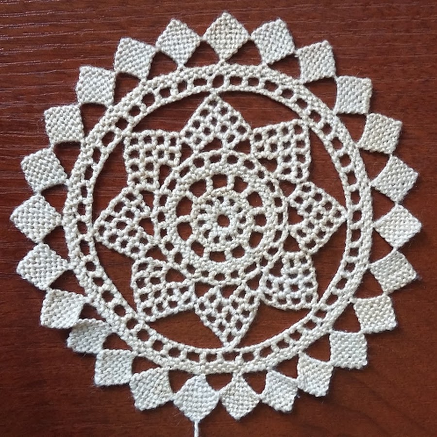 Needle lace YouTube