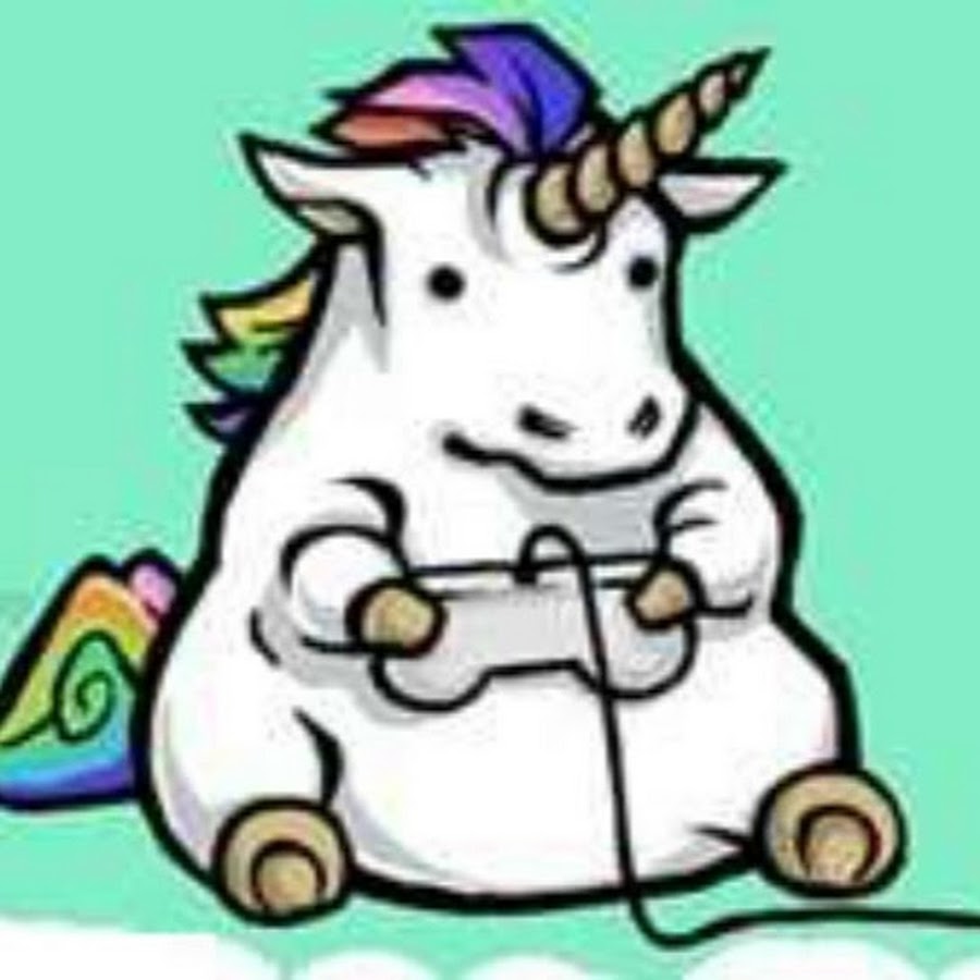 fat unicorn pillow