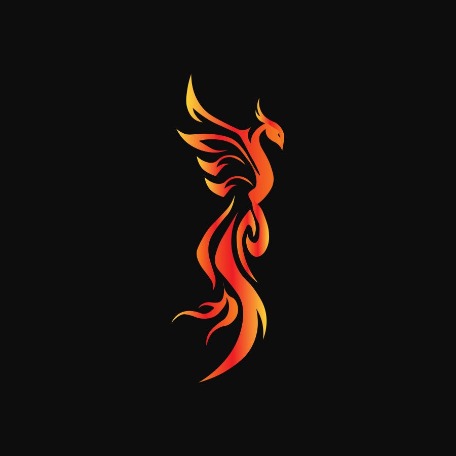Выход феникса. Феникс эмблема. Птица Феникс логотип. Игровой логотип Феникса на черном фоне. Логотип птица Феникс для печати.