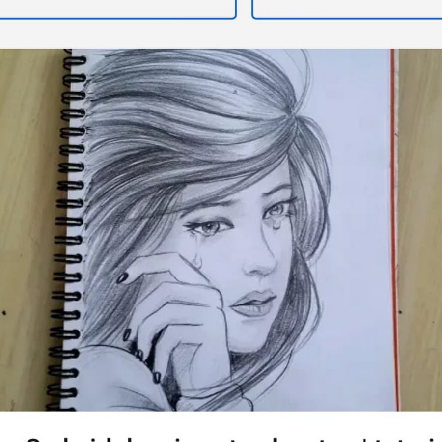 Gambar Lukisan Pensil Orang Sedih Gambar Lukisan Pensil Orang Sedih