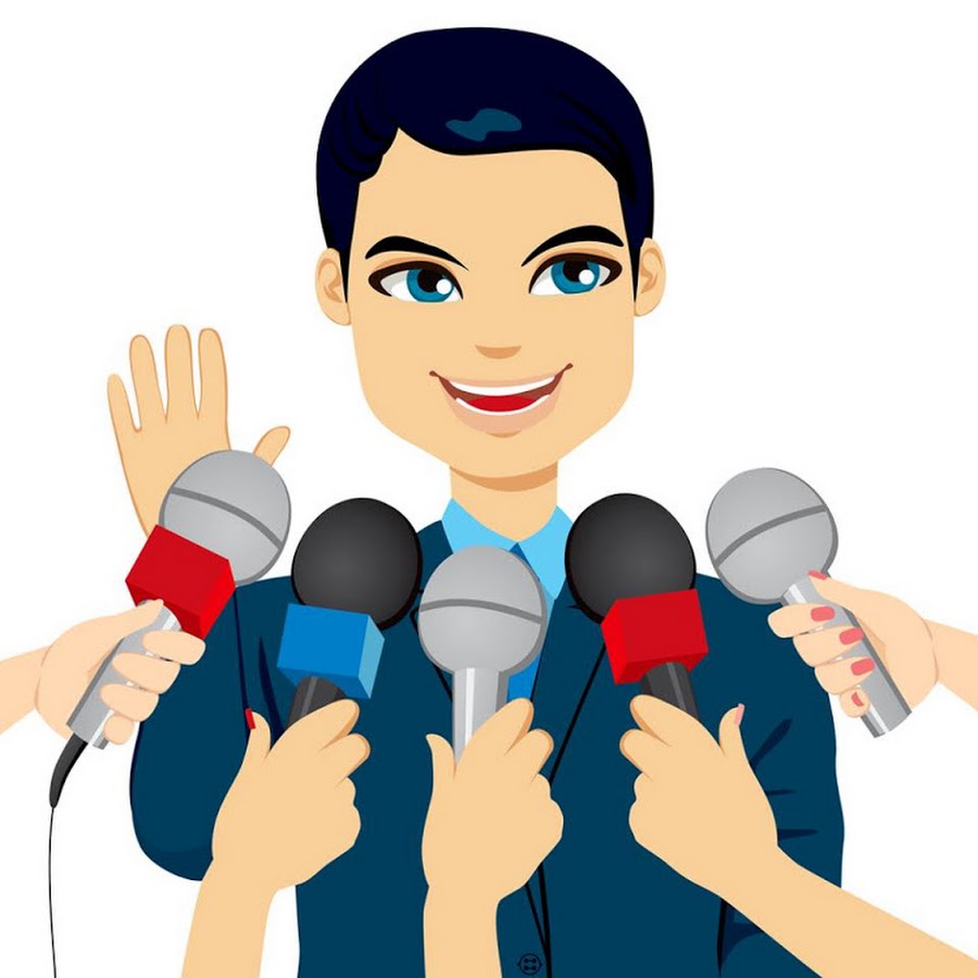 Человек дает интервью картинка