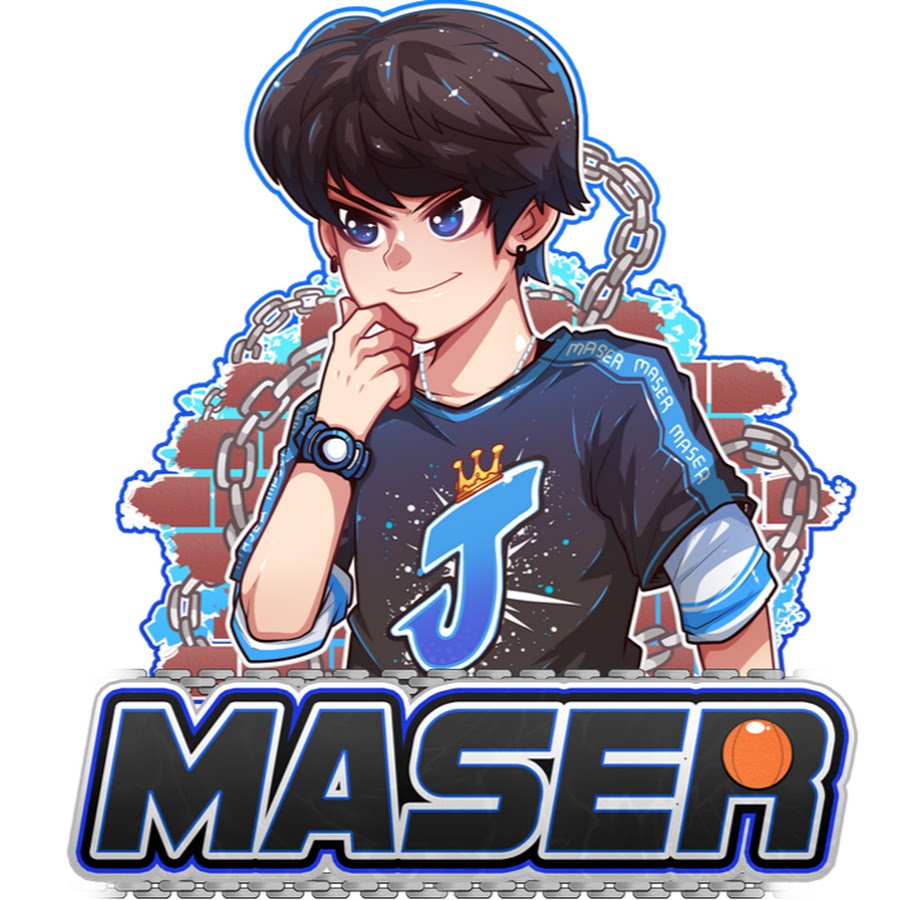 Maser Gamer Youtube - mobile games roblox channel art