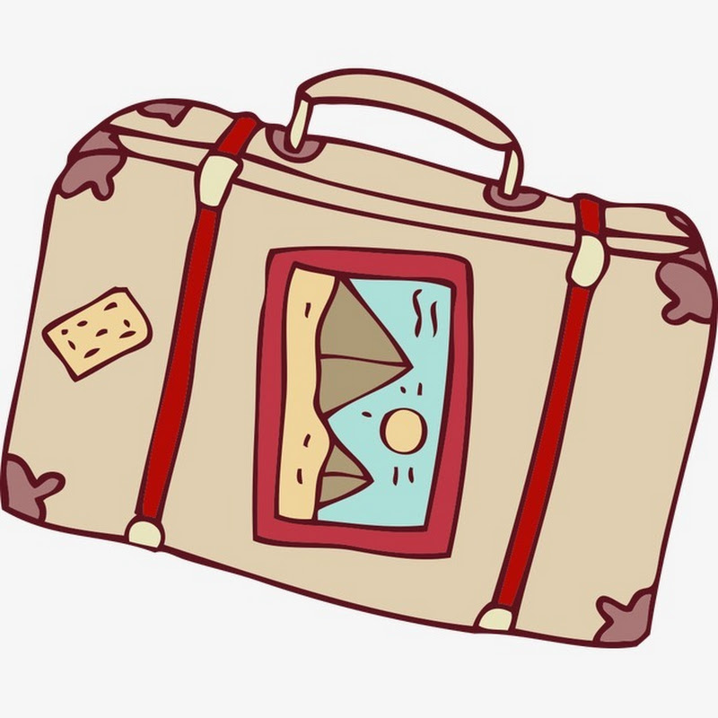 Рисунок чемодана для детей