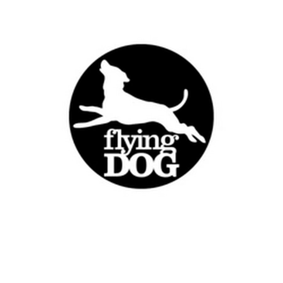 My dog can fly. Лейбл собака. Flying Dog.