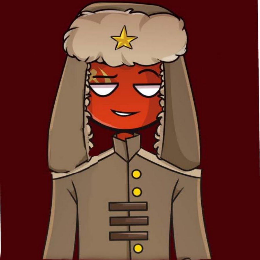Советский союз в виде человека