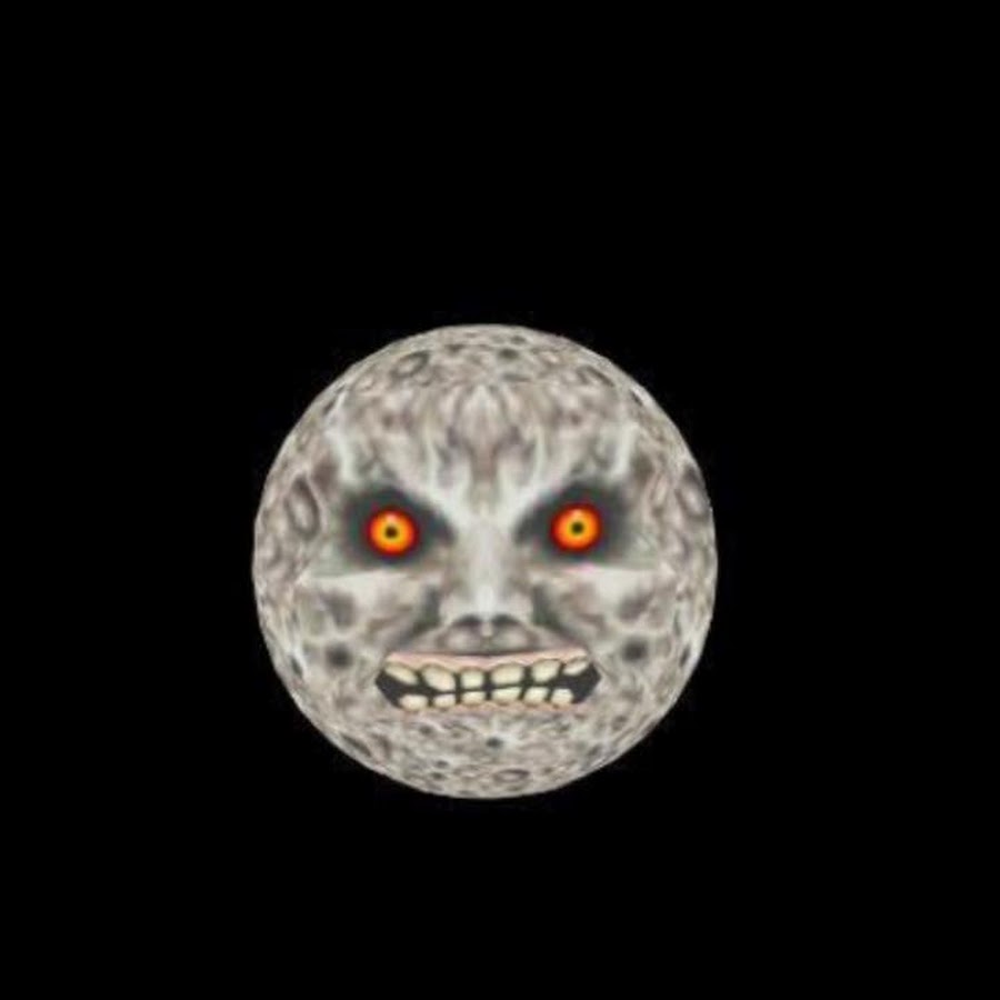 Scared moon. Majora's Mask Moon. Majora's Mask Луна. Lunar Moon Majora's Mask. Луна из Маджорас Маск.