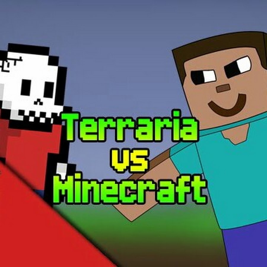 Minecraft vs terraria vs фото 13