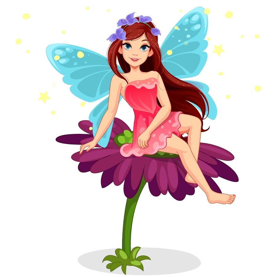 Fairies story. Фон цветок для феи.