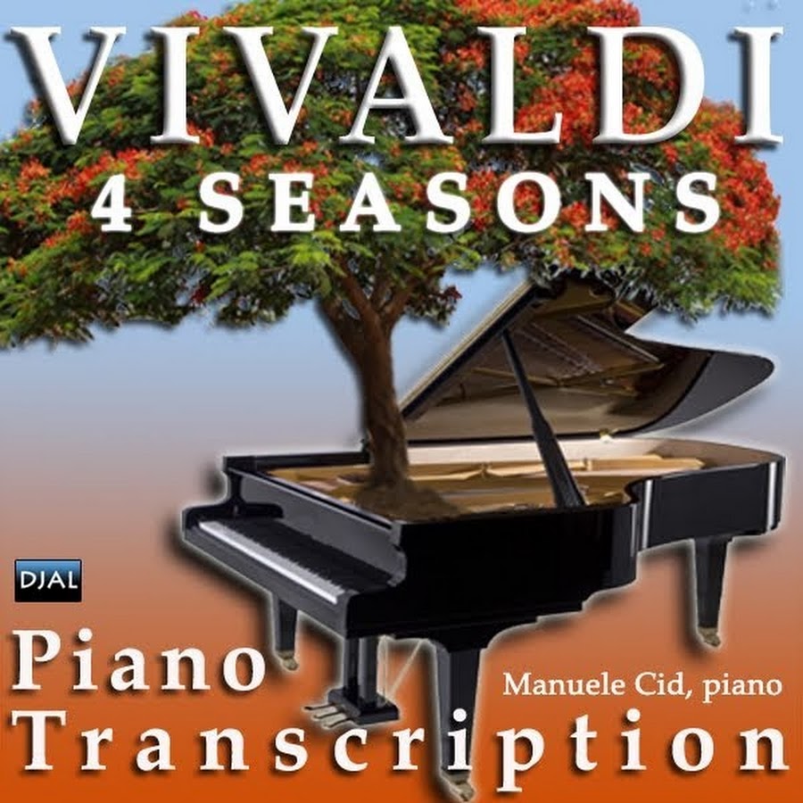 Времена года фортепиано слушать. The four Seasons - Winter - Allegro non molto album Cover.