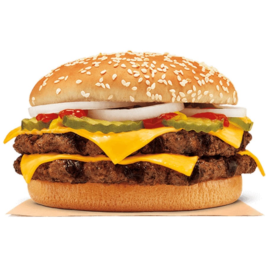 Гамбургер в макдональдс и бургер Кинг