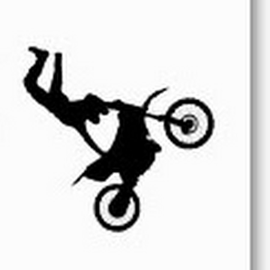 Мотокросс рисунок