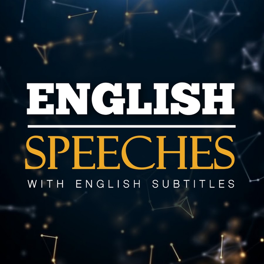 speech youtube english