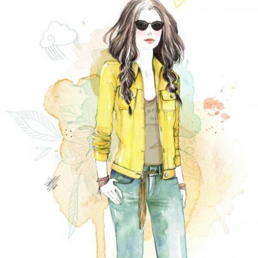 Кэжуал рисунки карандашом