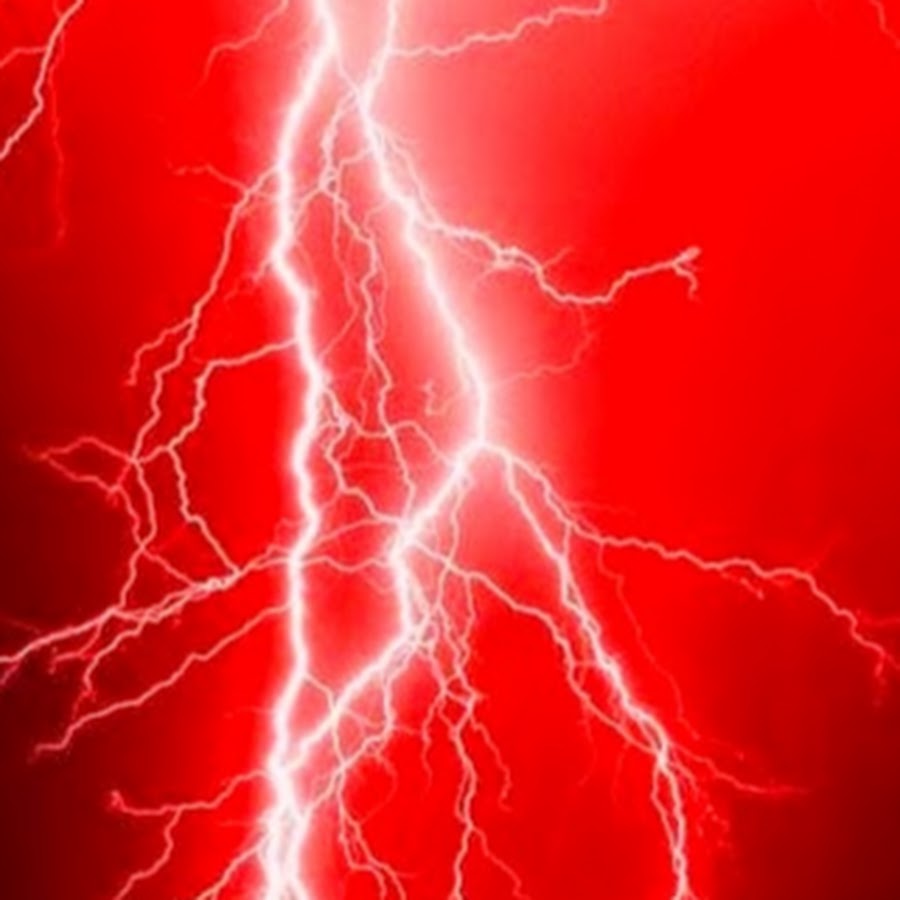 Red lightning - YouTube