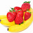 strawberry banana