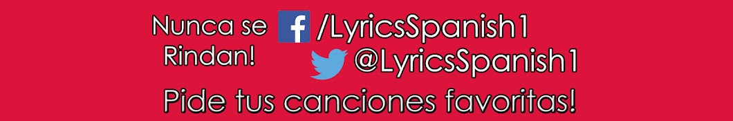 Lyrics Spanish 2 यूट्यूब चैनल अवतार