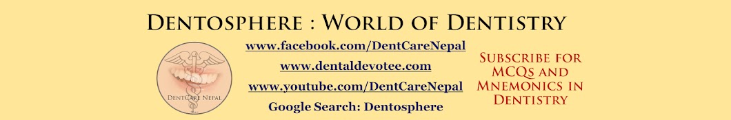 Dentosphere : World of Dentistry ইউটিউব চ্যানেল অ্যাভাটার